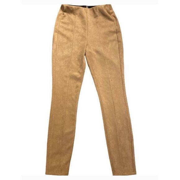Blank NYC Nordstrom Faux Tan Suede High Rise Pants size 26 NWOT - Picture 4 of 9